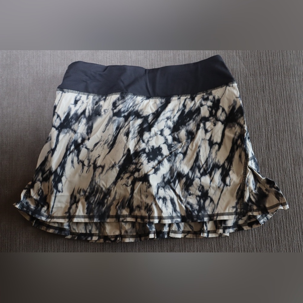 Tie dye lululemon tennis skirt